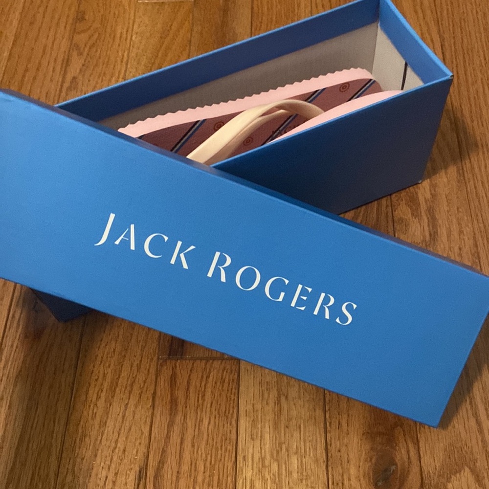 NEW IN BOX - Jack Rogers Mixed Print Flip Flop